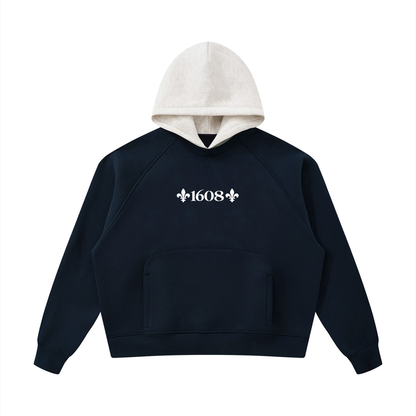HOODIE “ÉTOILE 1608” — MARINE